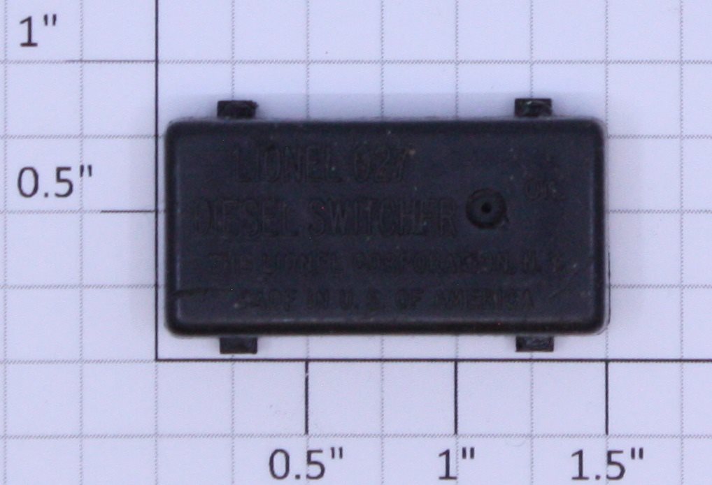 Lionel 600-109 O27 Diesel Bearing Plate Housing Cover