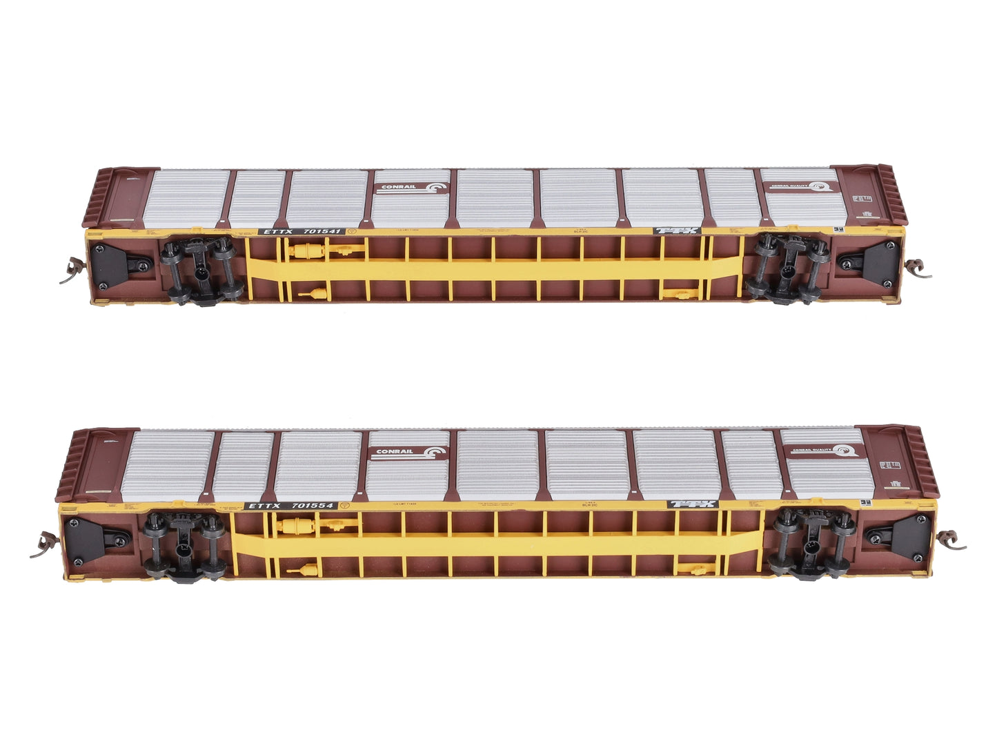 Walthers 932-24857 HO Conrail Thrall 89' Tri-Lvl Auto Carrier (Pack of 2) LN/Box