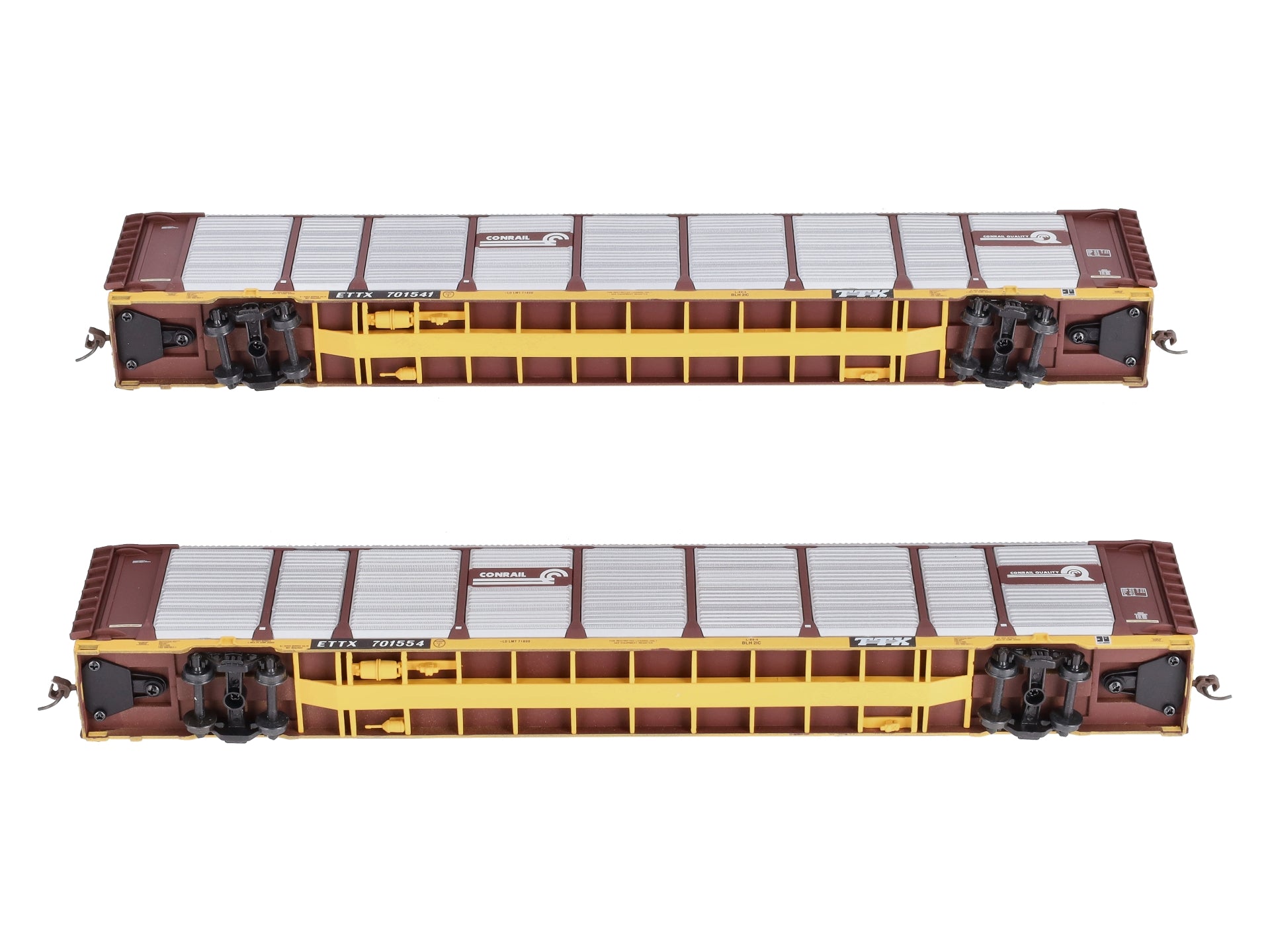 Walthers 932-24857 HO Conrail Thrall 89' Tri-Lvl Auto Carrier (Pack of 2) LN/Box