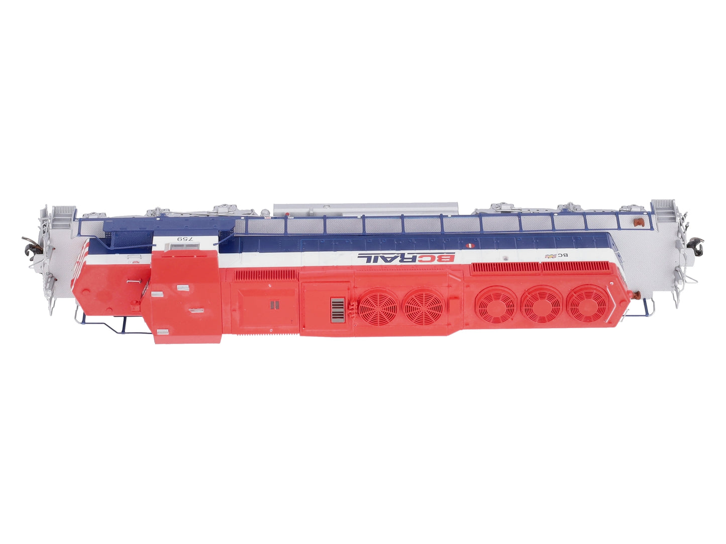Bowser 24448 HO BC Rail GMD SD40-2 Diesel Locomotive w/DCC & Sound #759