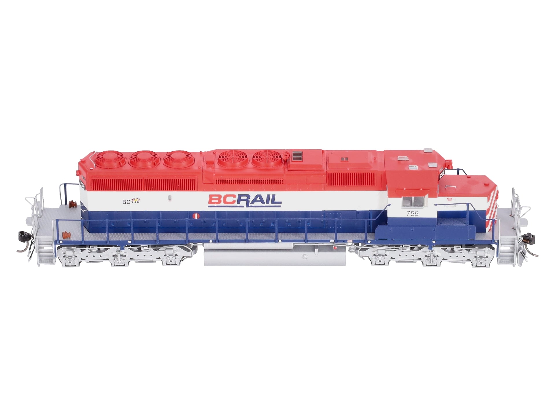 Bowser 24448 HO BC Rail GMD SD40-2 Diesel Locomotive w/DCC & Sound #759