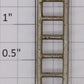 Lionel 254-10 Small 5-Rung Nickel Ladder - Fits #10, 252, 254, etc.