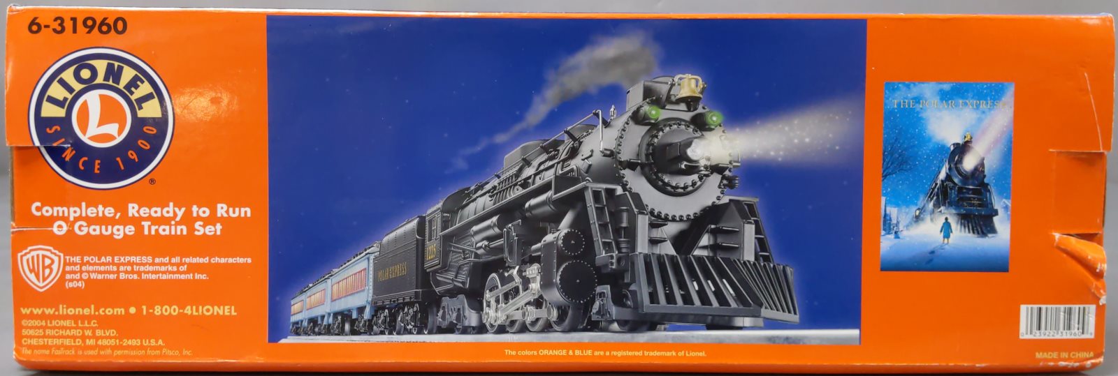 Lionel 6-31960 O Gauge The Polar Express Steam Locomotive Set NIB