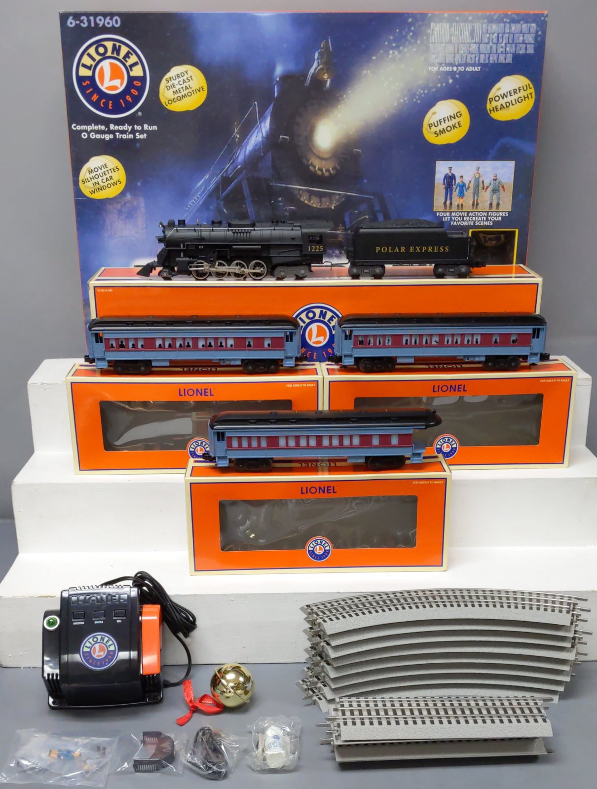 Lionel 6-31960 O Gauge The Polar Express Steam Locomotive Set NIB
