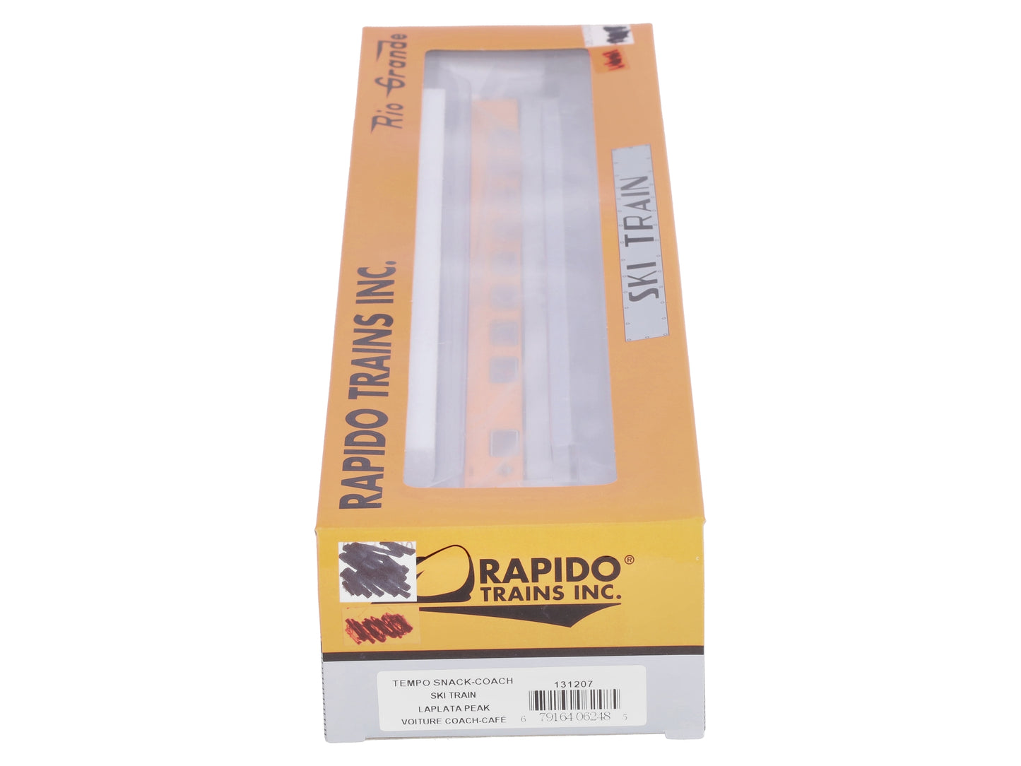 Rapido Trains 131207 HO Denver & Rio Grande "LaPlata Peak" Voiture Coach-Cafe