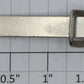 Ives 141-2 O Gauge Prewar Hook Type Coupler with Rivet End, No Spring