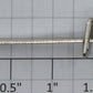 Ives 141-2 O Gauge Prewar Hook Type Coupler with Rivet End, No Spring