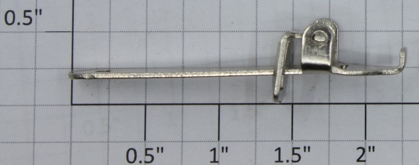 Ives 141-2 O Gauge Prewar Hook Type Coupler with Rivet End, No Spring