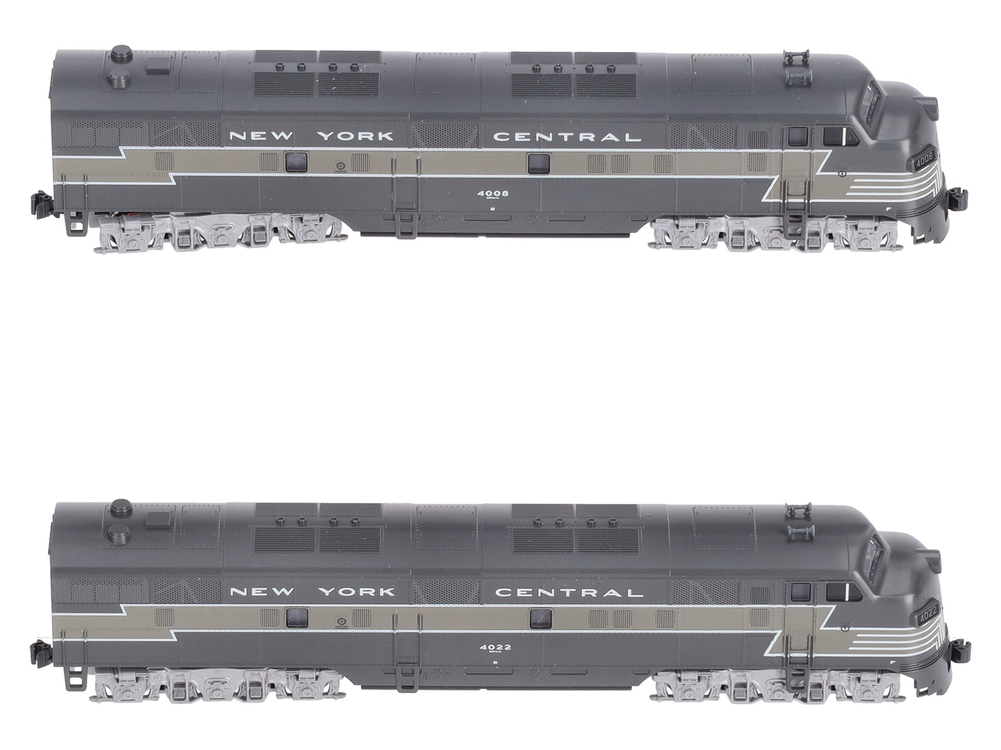 Kato 106-0440 N NYC EMD E7A Diesel Locomotive #4008, #4022 (Set of 2)