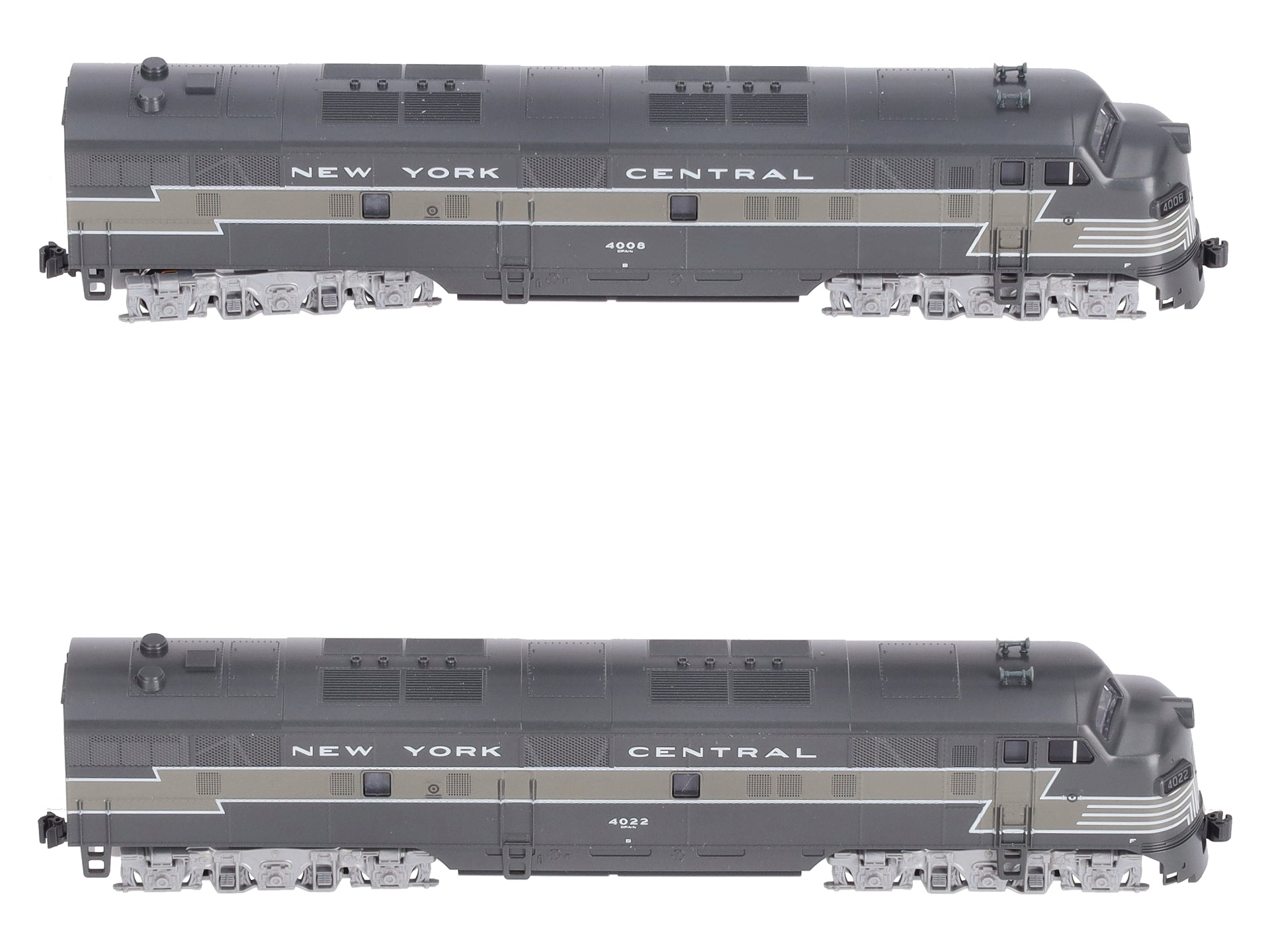Kato 106-0440 N NYC EMD E7A Diesel Locomotive #4008, #4022 (Set of 2)