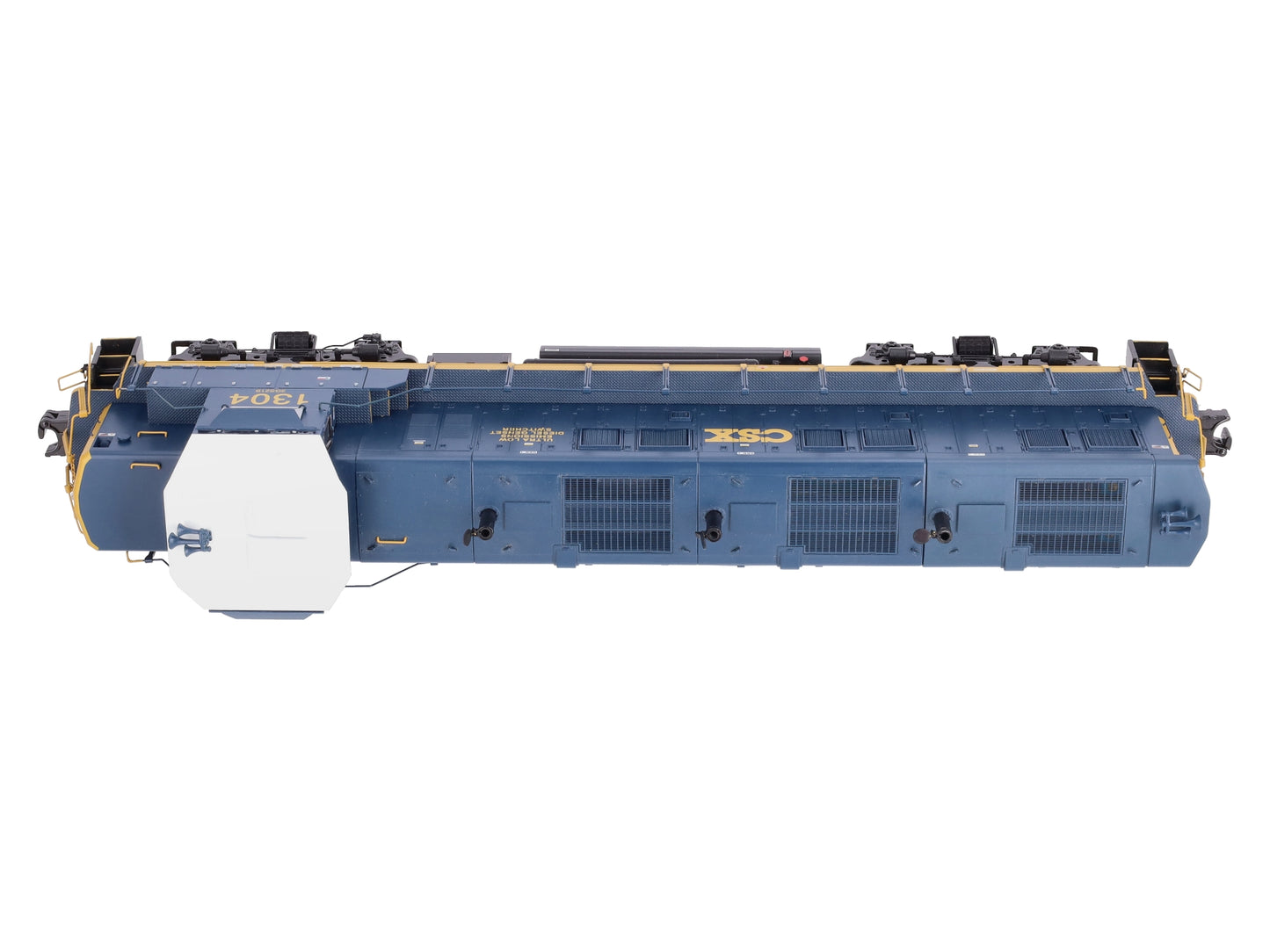 MTH 20-20002-1 O CSX 3GS21B Diesel Engine w/PS2 (Hi-Rail Wheels) #1304