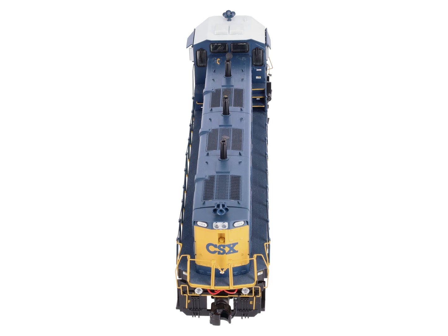MTH 20-20002-1 O CSX 3GS21B Diesel Engine w/PS2 (Hi-Rail Wheels) #1304