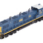 MTH 20-20002-1 O CSX 3GS21B Diesel Engine w/PS2 (Hi-Rail Wheels) #1304