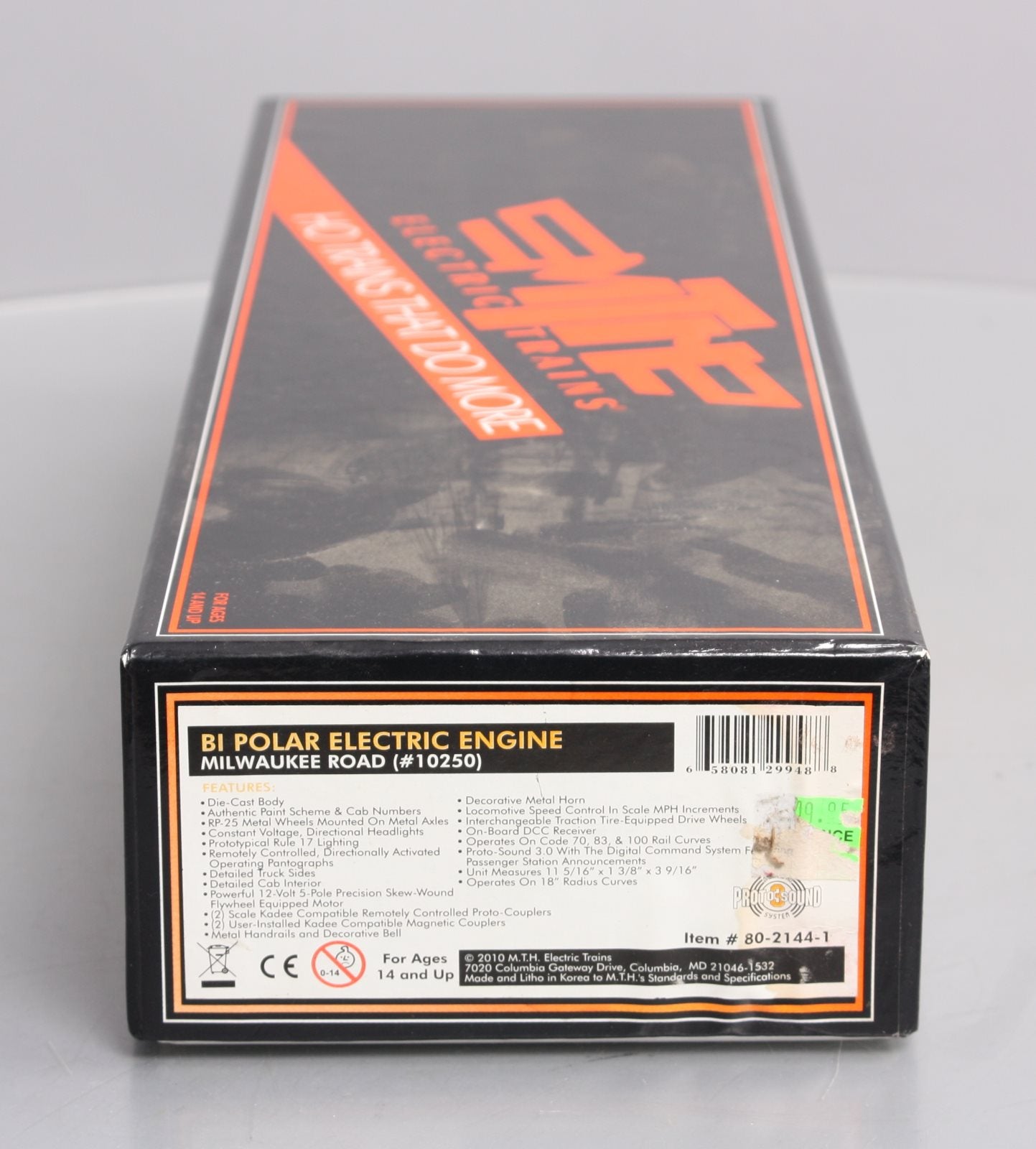 MTH 80-2144-1 HO Milwaukee Road Bi-Polar Electric with Proto-Sound 3.0 #10250