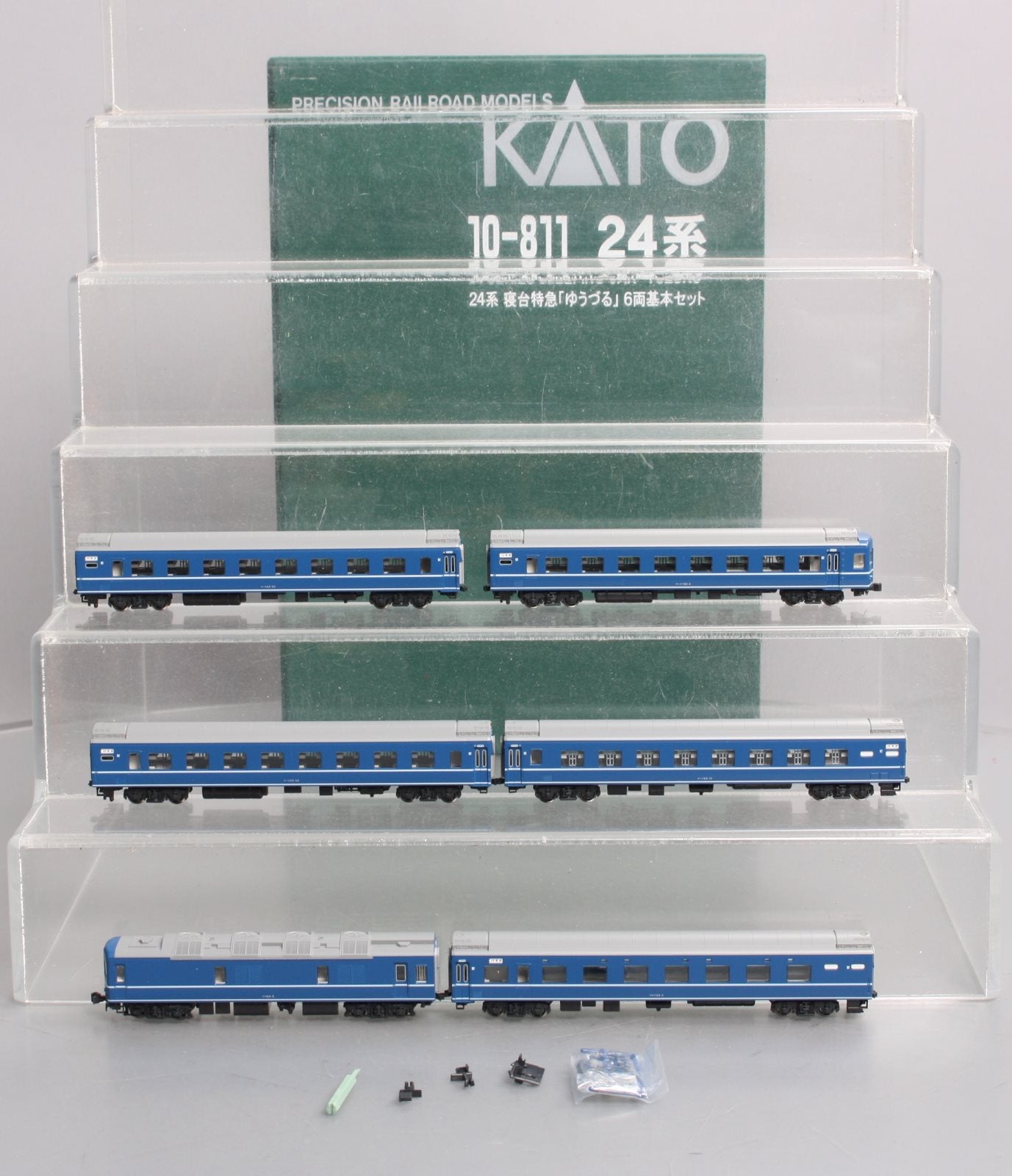 Kato 10-811 N Yuzuru 24 Series Passenger Cars (Set of 6)