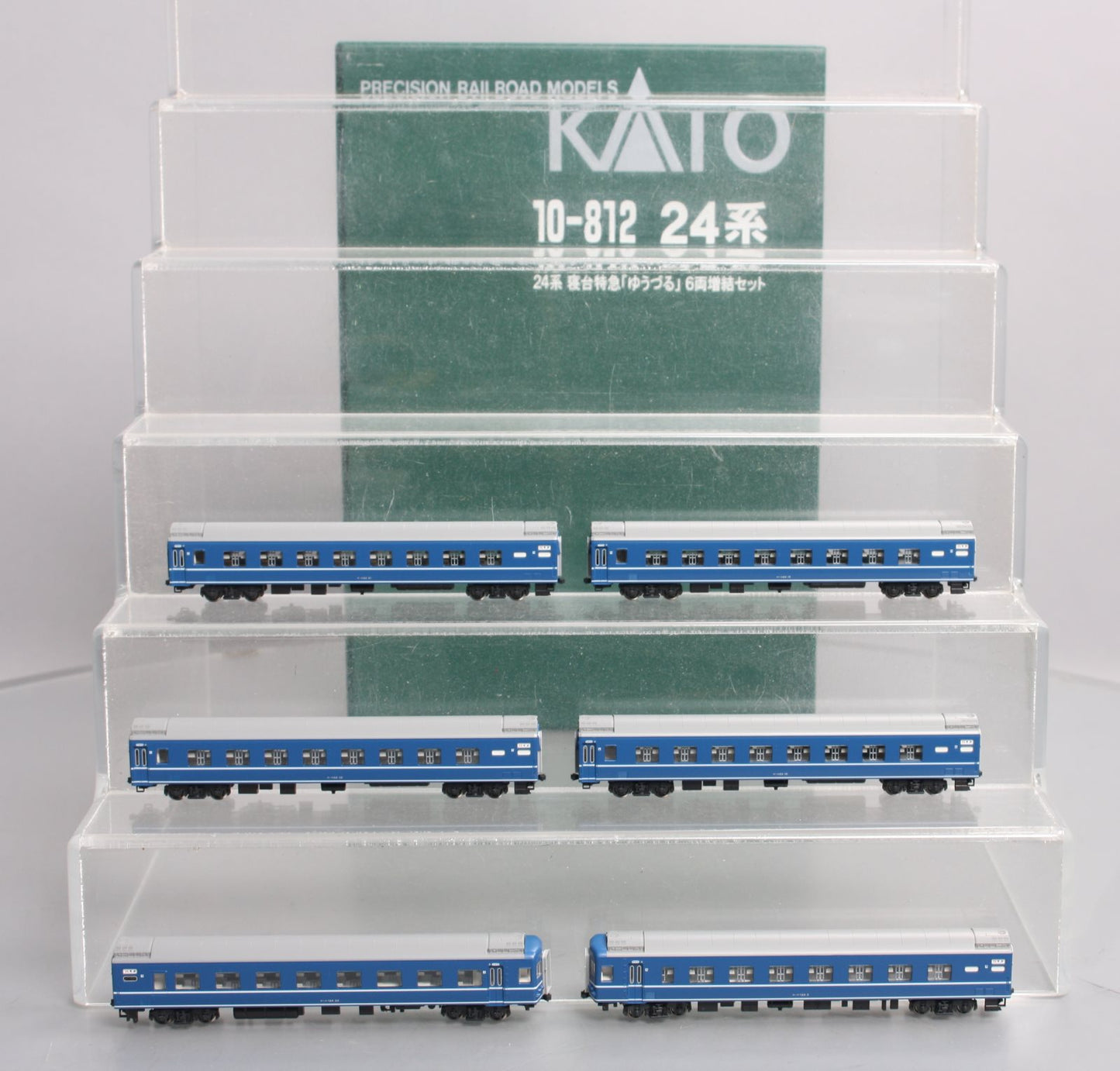 Kato 10-812 Series 24 Sleeper Ltd Exp Yuzuru (6 Car Set)