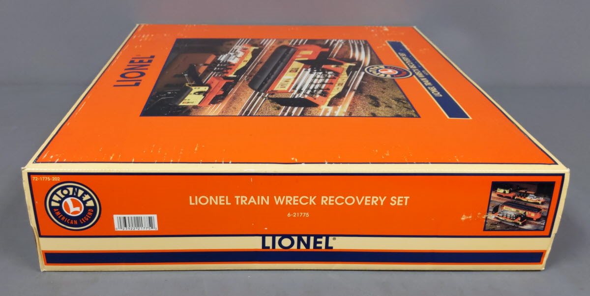 Lionel 6-21775 O Gauge Train Wreck Recovery Set