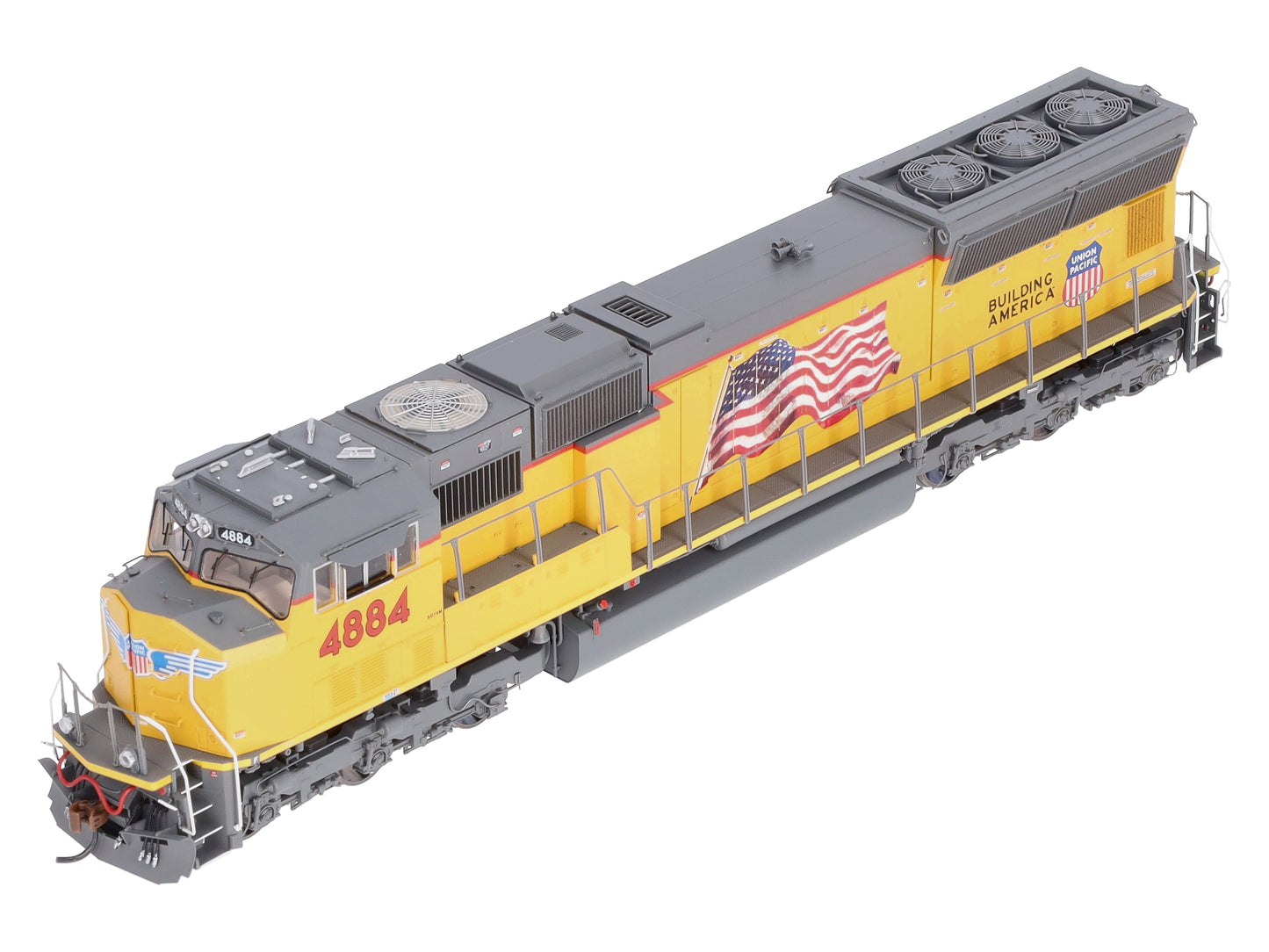 Athearn G69209 HO Union Pacific EMD SD70M Diesel Locomotive #4884