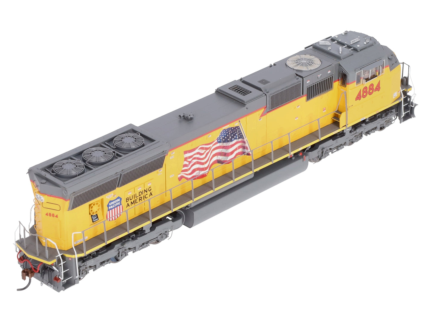 Athearn G69209 HO Union Pacific EMD SD70M Diesel Locomotive #4884