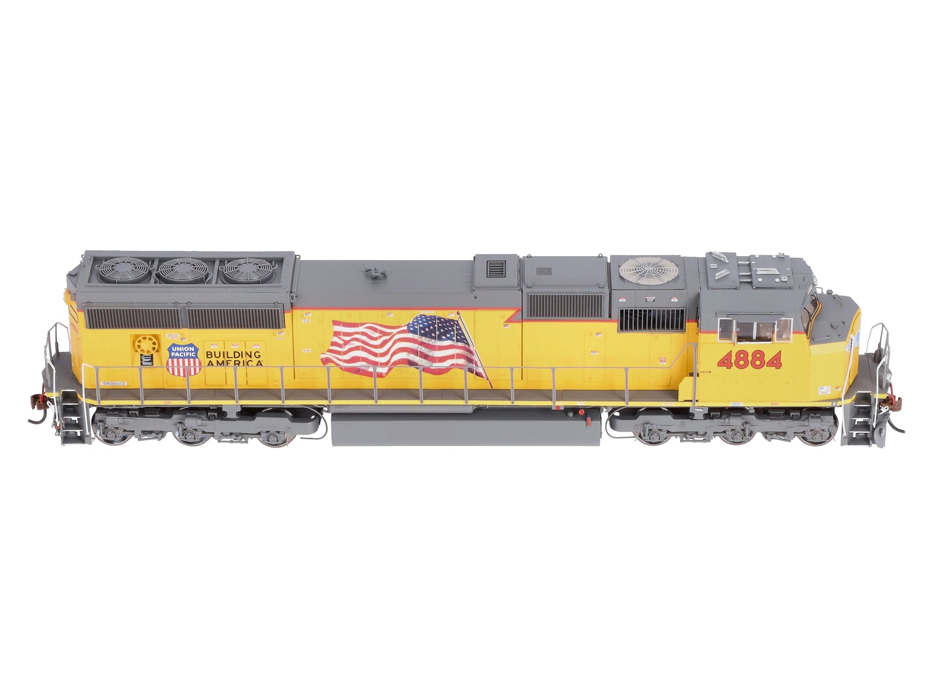 Athearn G69209 HO Union Pacific EMD SD70M Diesel Locomotive #4884