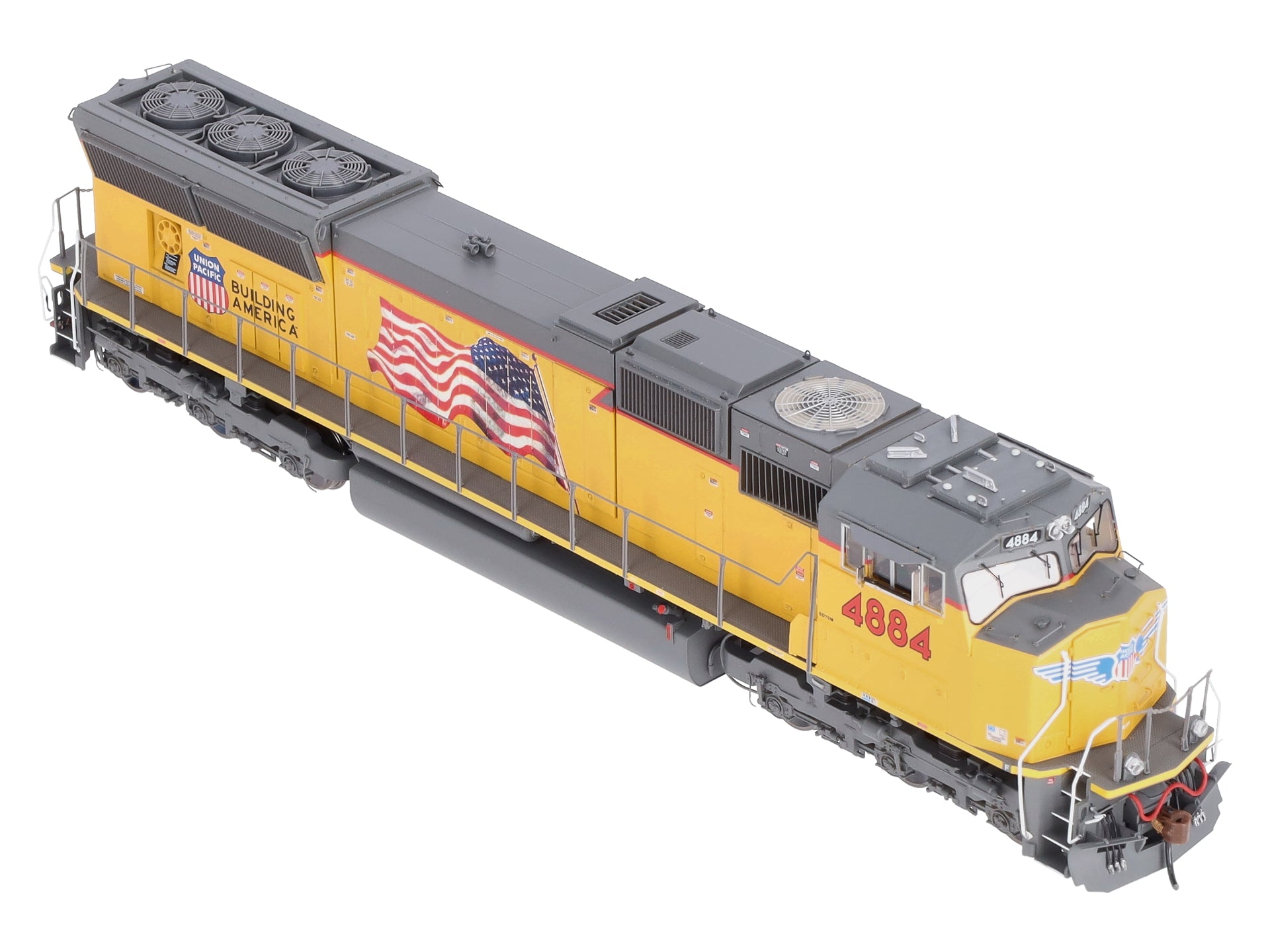 Athearn G69209 HO Union Pacific EMD SD70M Diesel Locomotive #4884