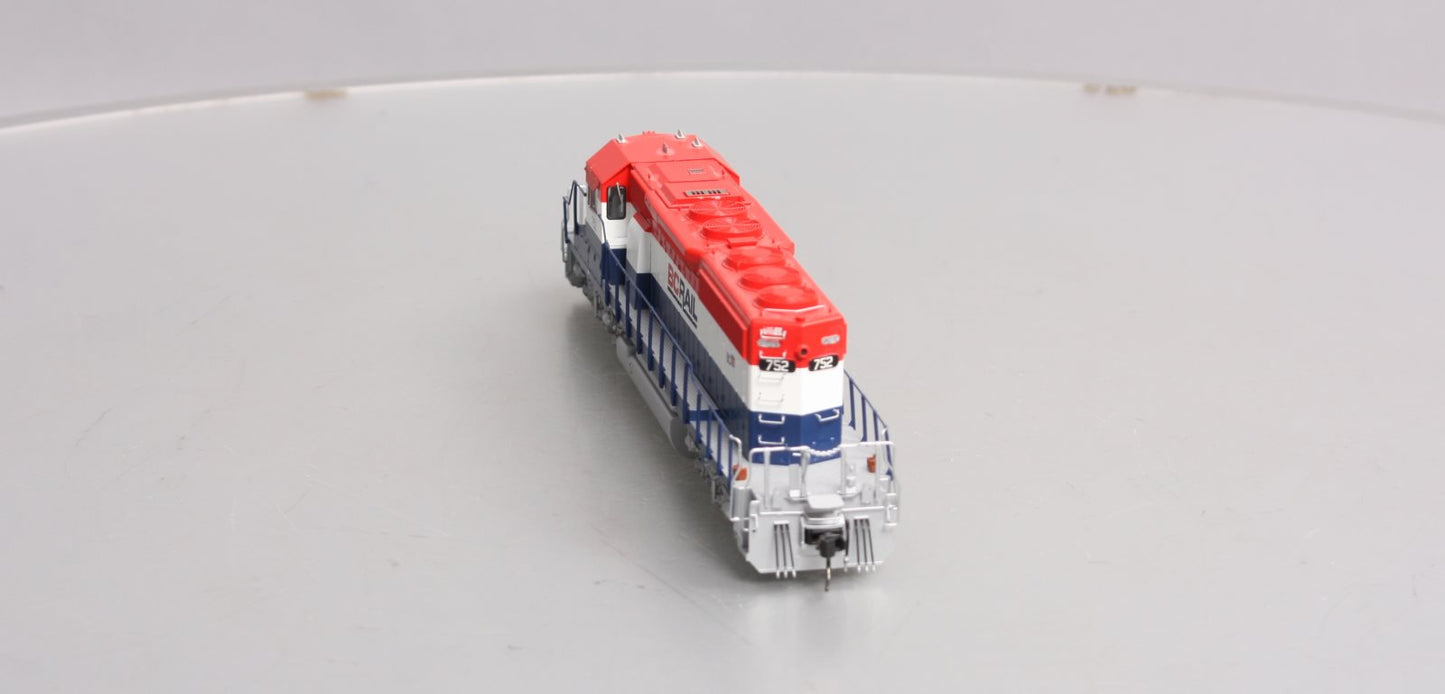 Bowser 24447 HO BC Rail GMD SD40-2 Diesel Locomotive with Sound #752
