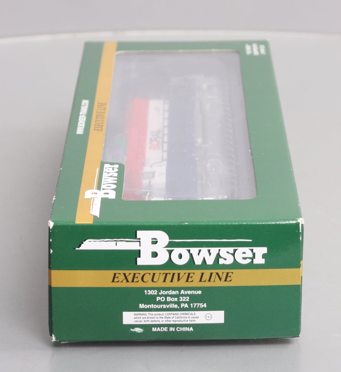 Bowser 24447 HO BC Rail GMD SD40-2 Diesel Locomotive with Sound #752