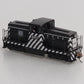 Bachmann 62208 HO Scale SF/Zebra Stripe 44-Ton Switcher #463 w/DCC
