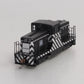 Bachmann 62208 HO Scale SF/Zebra Stripe 44-Ton Switcher #463 w/DCC