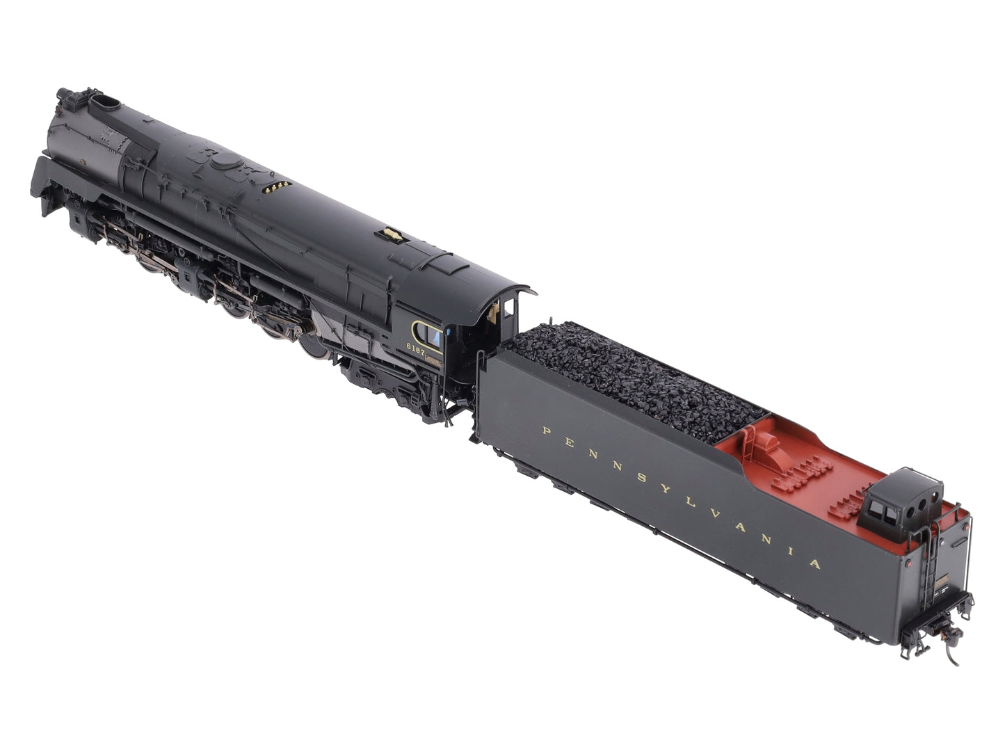Broadway Limited 2066 Hybrid HO Pennsylvania Steam Q2 4-4-6-4 #6187 w/DCC&SND