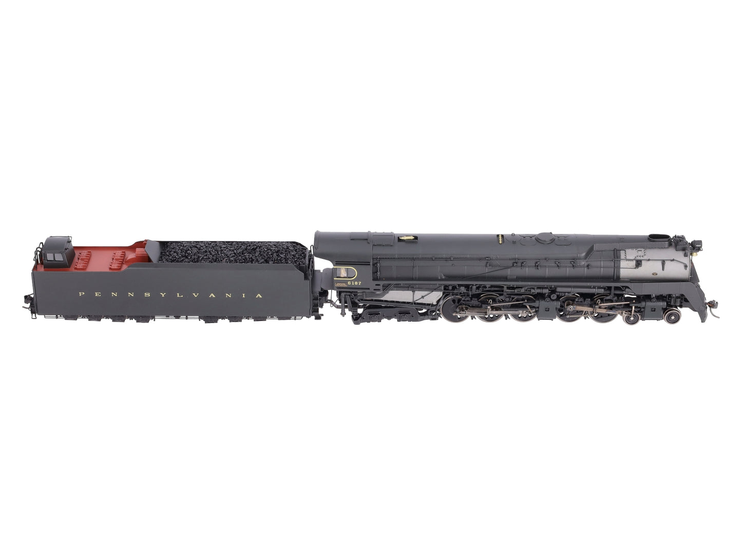 Broadway Limited 2066 Hybrid HO Pennsylvania Steam Q2 4-4-6-4 #6187 w/DCC&SND