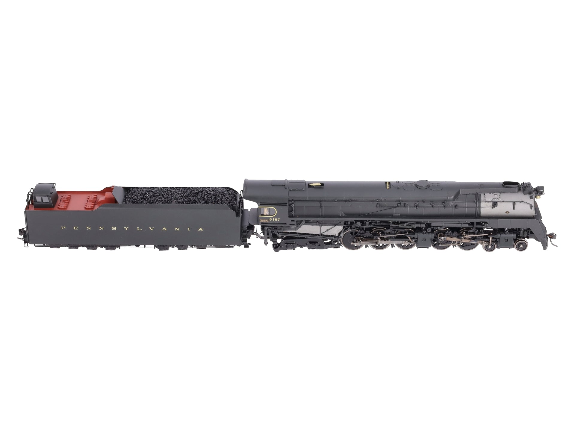 Broadway Limited 2066 Hybrid HO Pennsylvania Steam Q2 4-4-6-4 #6187 w/DCC&SND