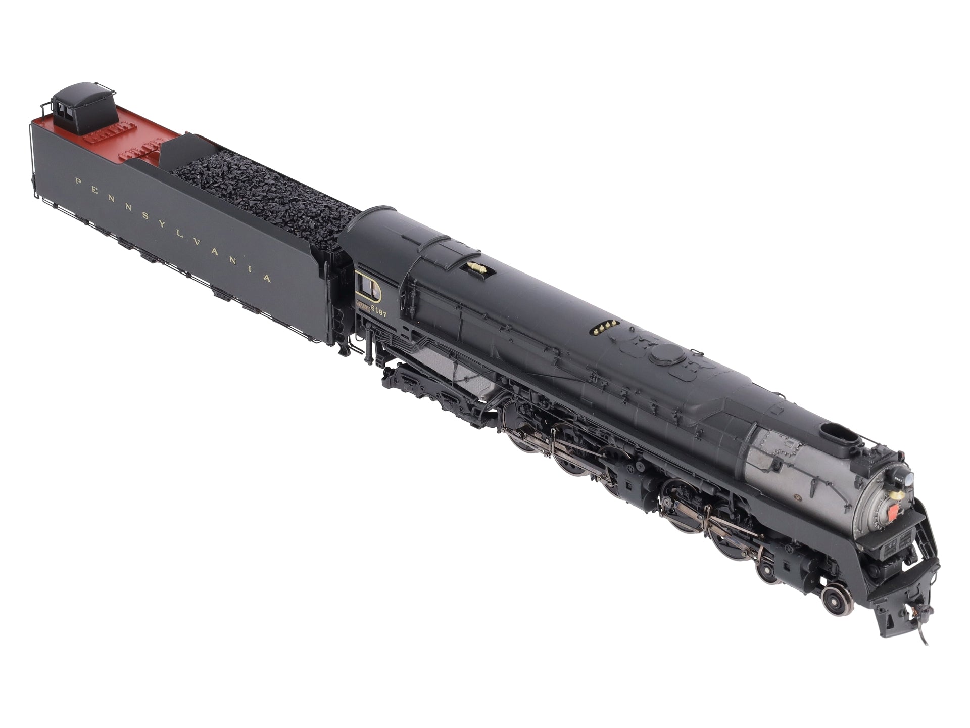 Broadway Limited 2066 Hybrid HO Pennsylvania Steam Q2 4-4-6-4 #6187 w/DCC&SND
