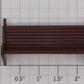 Lionel 12728-34 Brown Freight Station Bench