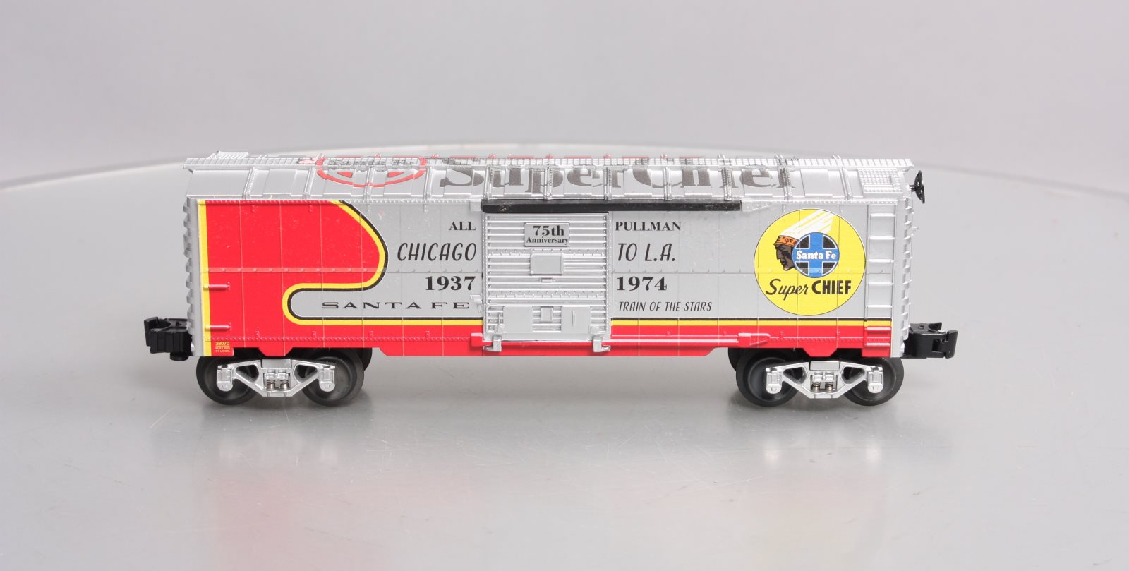 Lionel 2338070 O Santa Fe Super Chief 75th Anniversary Boxcar