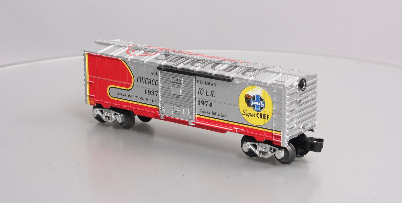Lionel 2338070 O Santa Fe Super Chief 75th Anniversary Boxcar