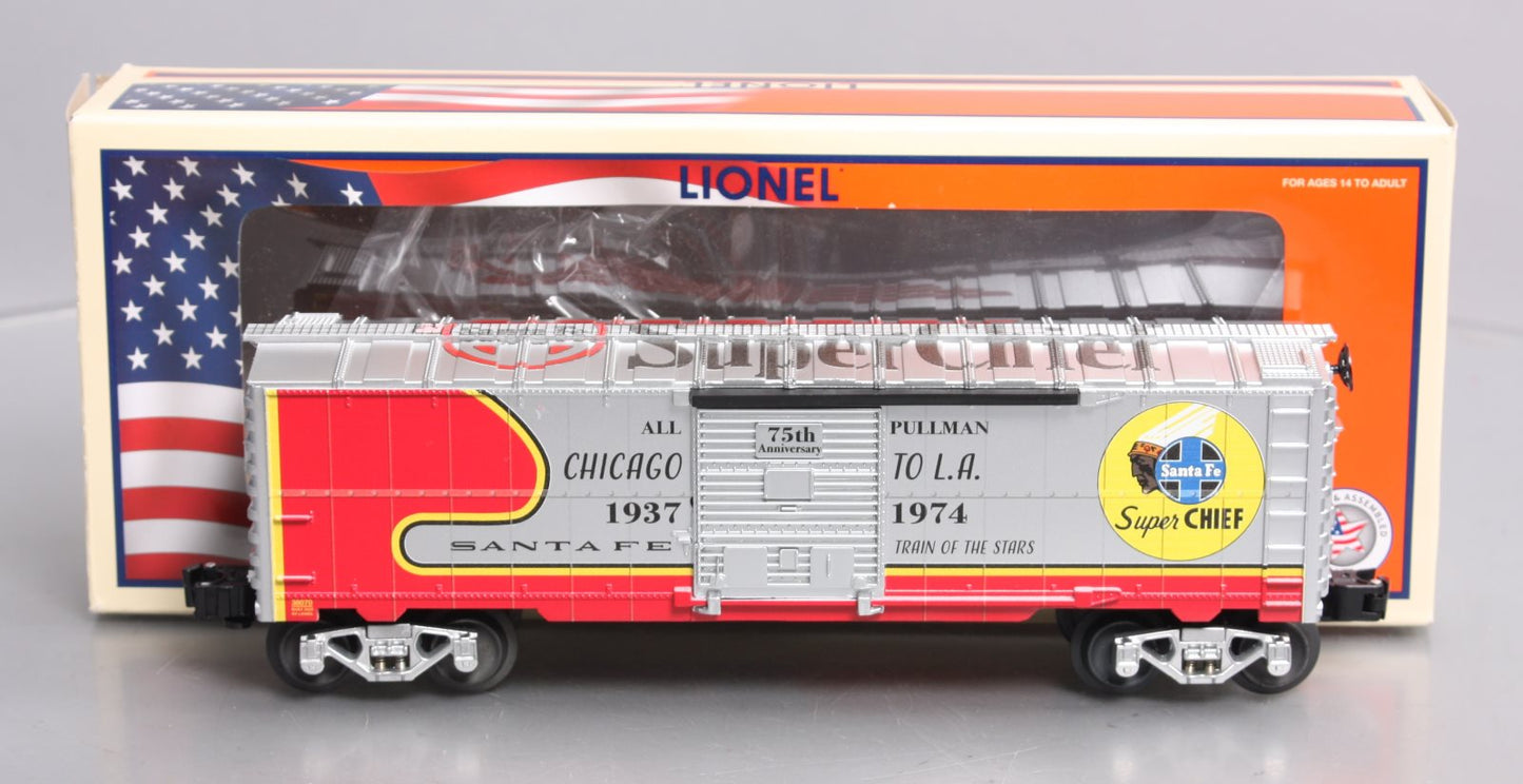 Lionel 2338070 O Santa Fe Super Chief 75th Anniversary Boxcar