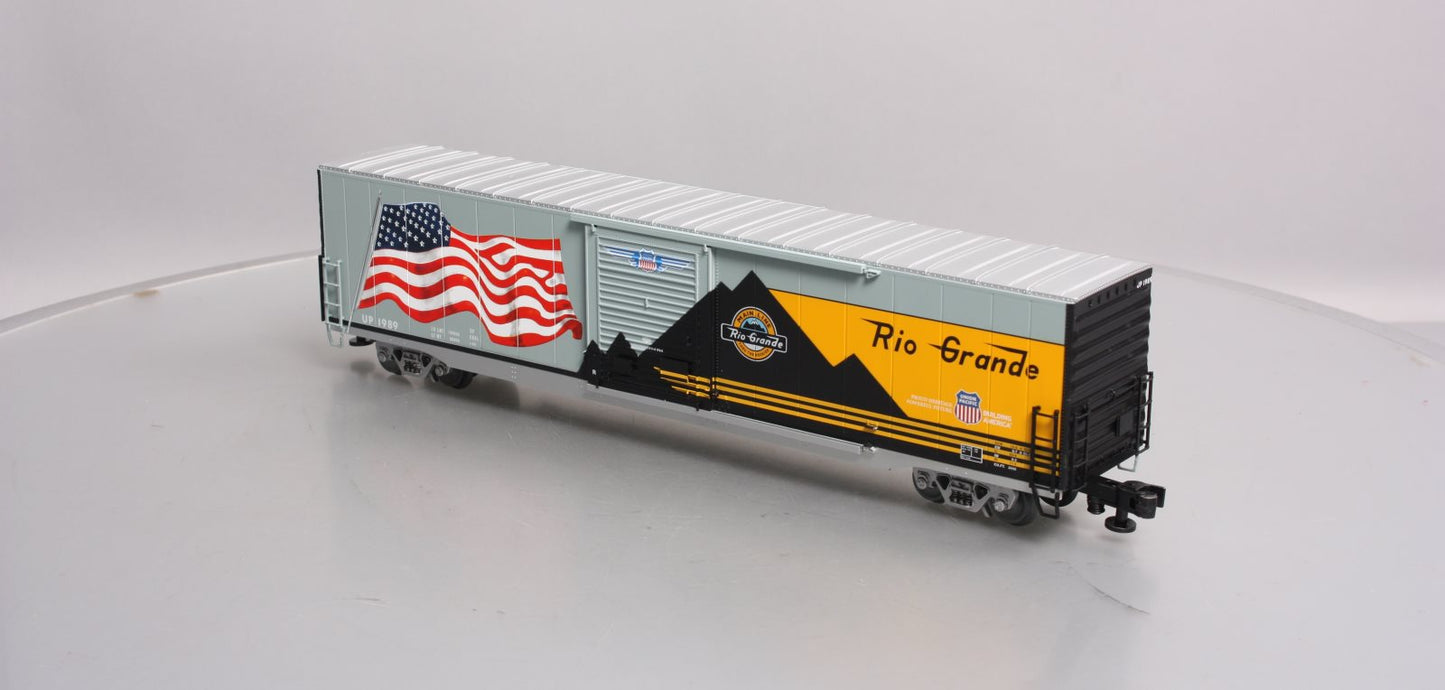 Lionel 6-85405 O Denver & Rio Grande Western Heritage LED Flag Boxcar #1989