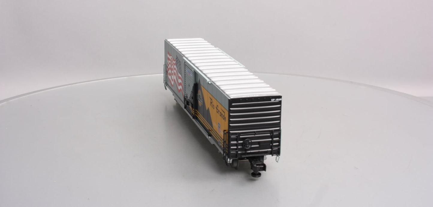 Lionel 6-85405 O Denver & Rio Grande Western Heritage LED Flag Boxcar #1989