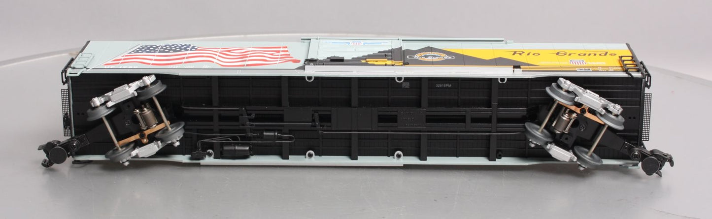 Lionel 6-85405 O Denver & Rio Grande Western Heritage LED Flag Boxcar #1989