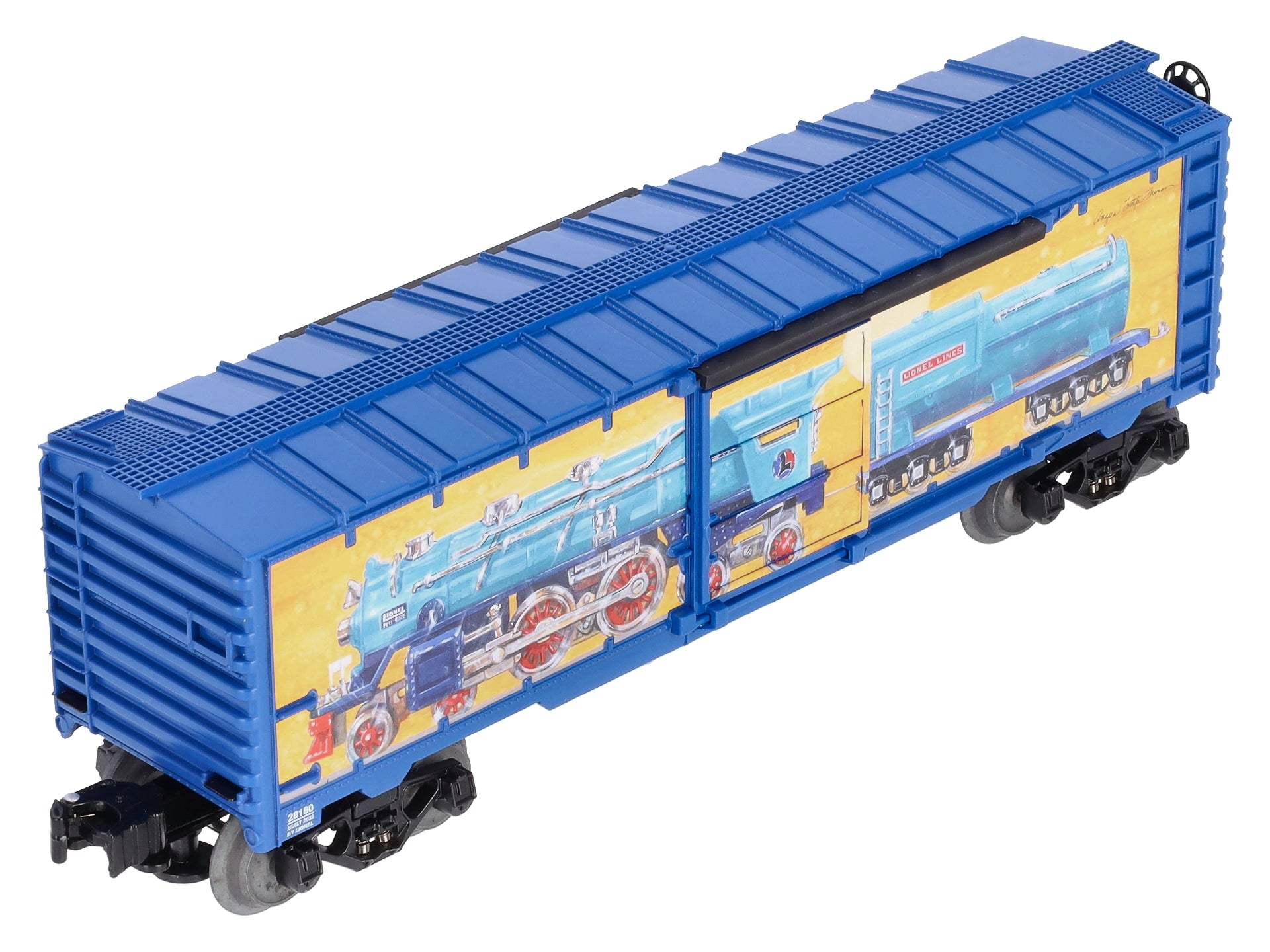 Lionel 2228180 O Angela Trotta Thomas Blue Comet Boxcar