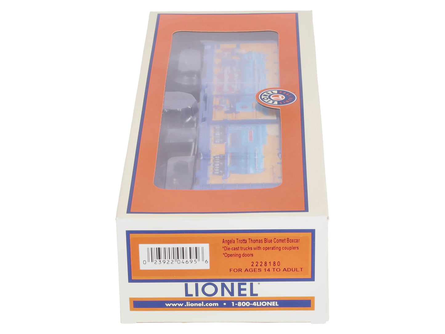 Lionel 2228180 O Angela Trotta Thomas Blue Comet Boxcar