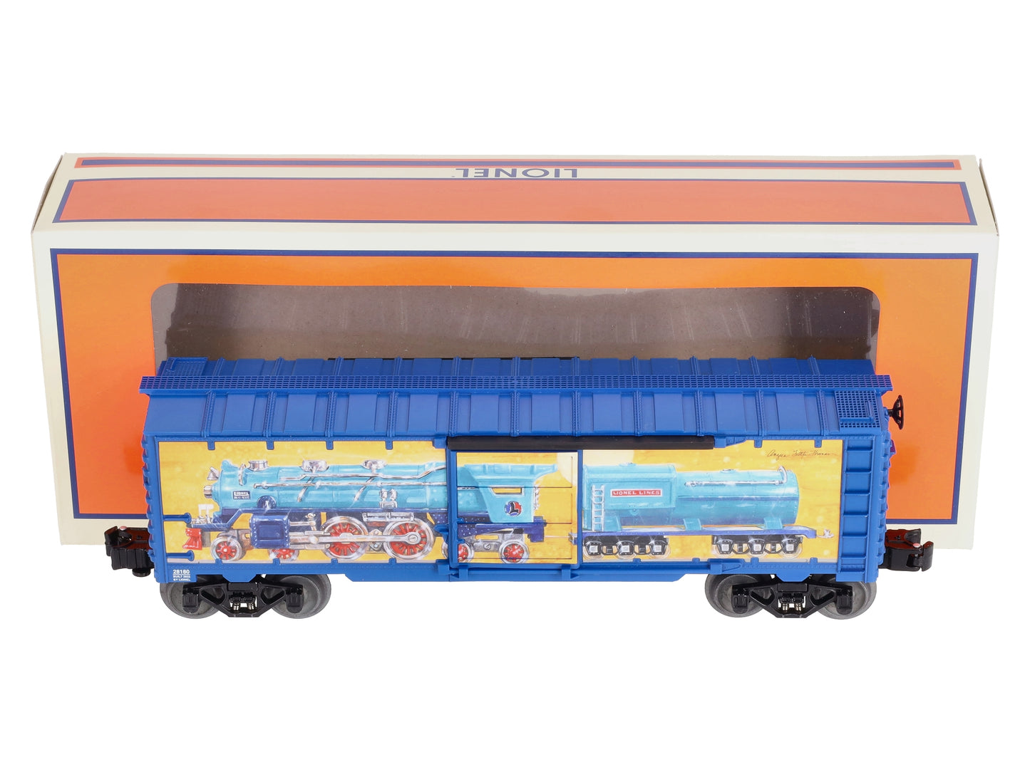 Lionel 2228180 O Angela Trotta Thomas Blue Comet Boxcar