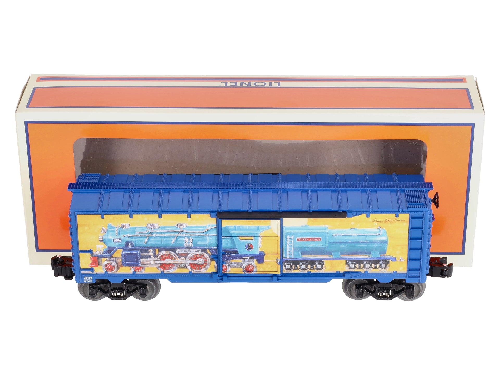 Lionel 2228180 O Angela Trotta Thomas Blue Comet Boxcar