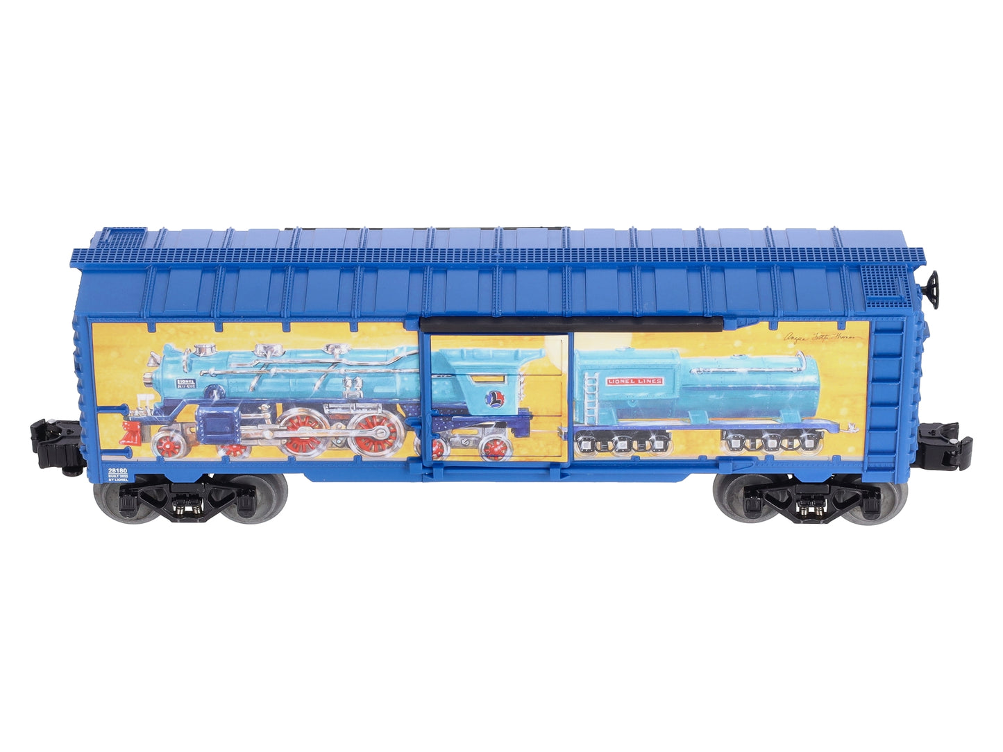 Lionel 2228180 O Angela Trotta Thomas Blue Comet Boxcar