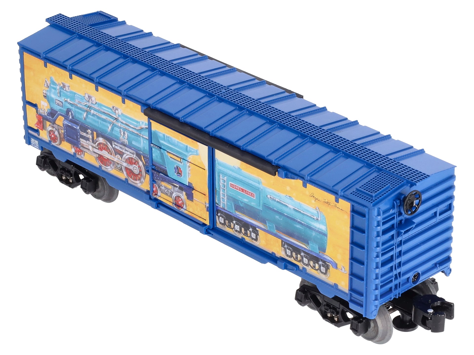 Lionel 2228180 O Angela Trotta Thomas Blue Comet Boxcar