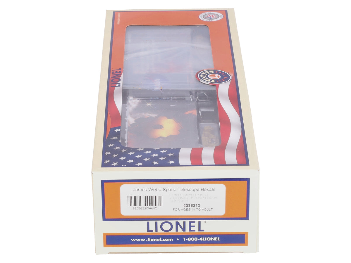 Lionel 2338210 O NASA James Webb Space Telescope Boxcar LN/Box