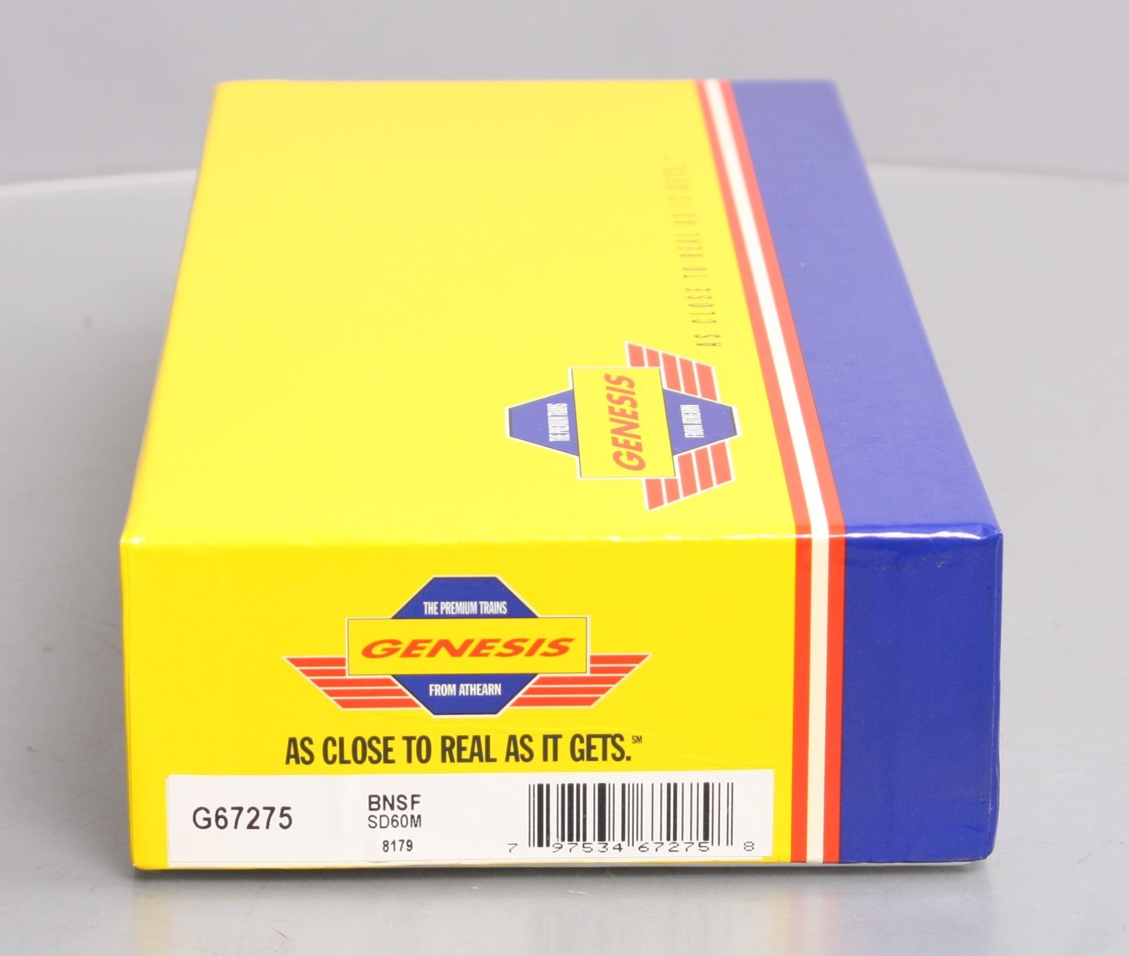 Athearn G67275 HO BNSF Patch SD60M Diesel Locomotive #8179