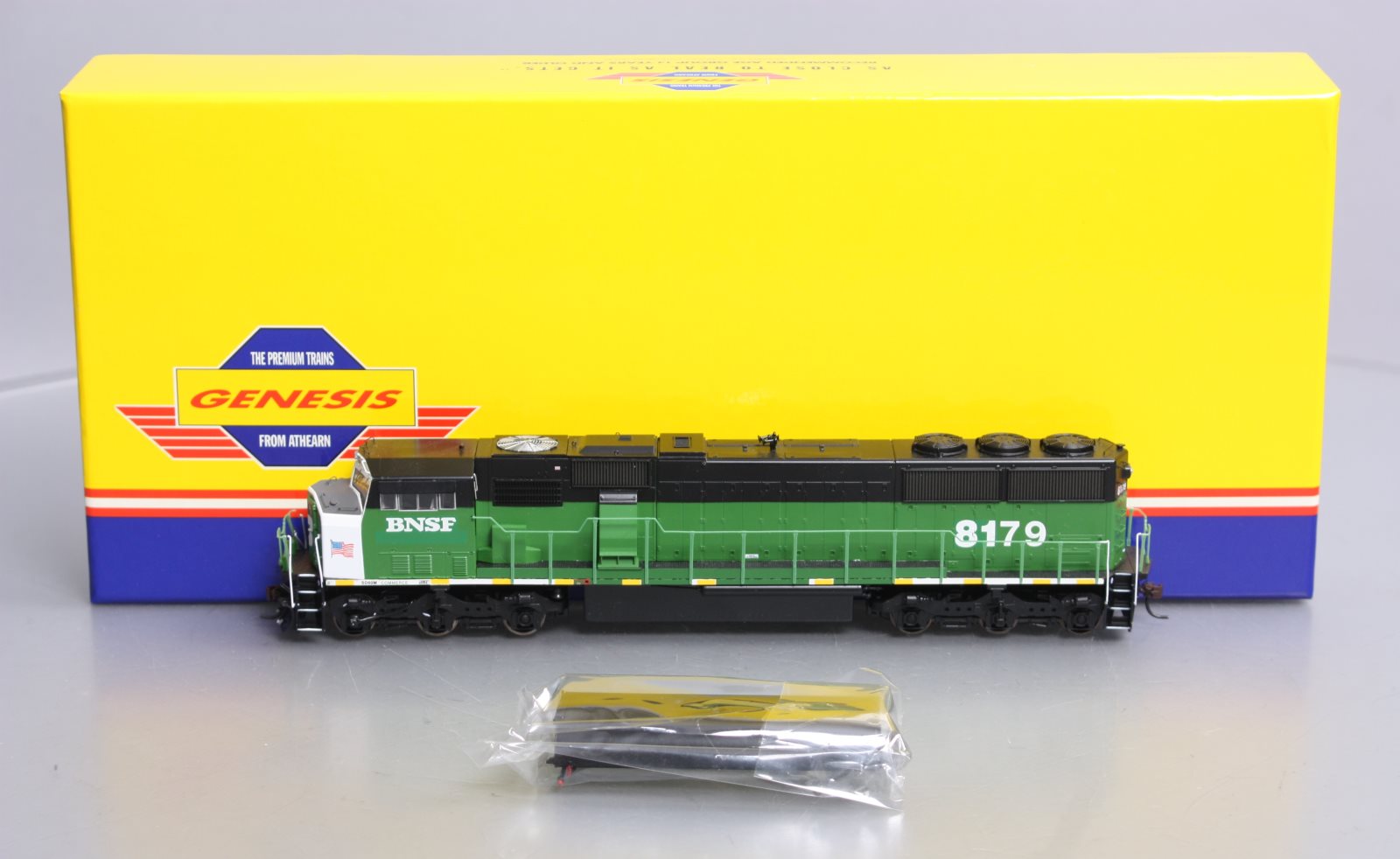 Athearn G67275 HO BNSF Patch SD60M Diesel Locomotive #8179