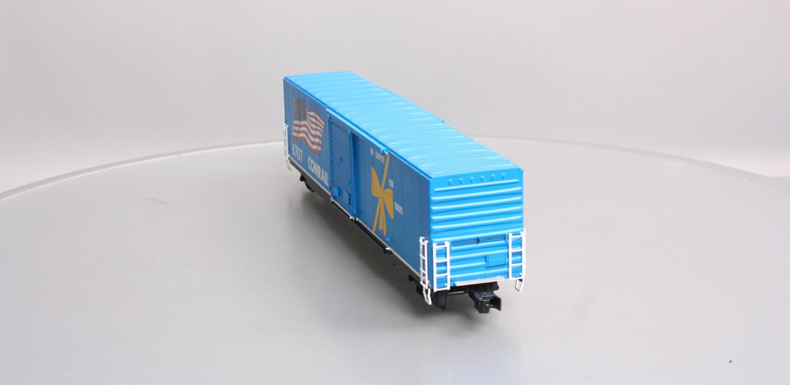 Lionel 2226850 O Gauge Conrail Veterans Illuminated Flag Boxcar #6707